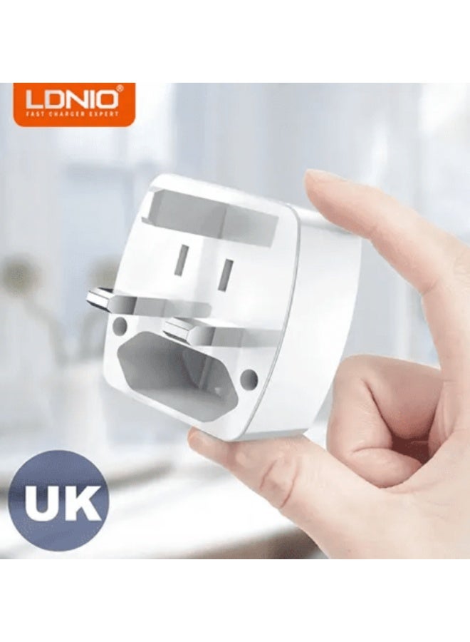 لدنيو محول سفر دولي LDNIO Z4 بقوة 6 أمبير كحد أقصى - Image 4