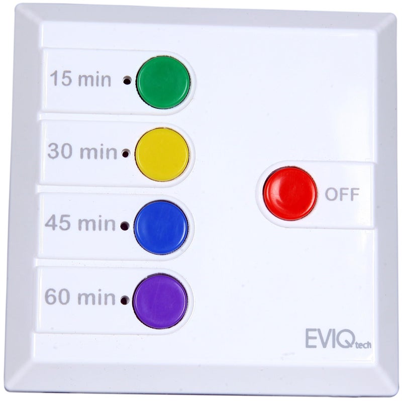 SwiGO 15, 30, 45, 60 Mins Auto Cut Off Timer Switch for Water Motor Pump up to 2 HP Single Phase Direct Supply Without Starter Water Heater Exhaust Fans and Lighting Loads up to 16 AMPS (white) - Image 1