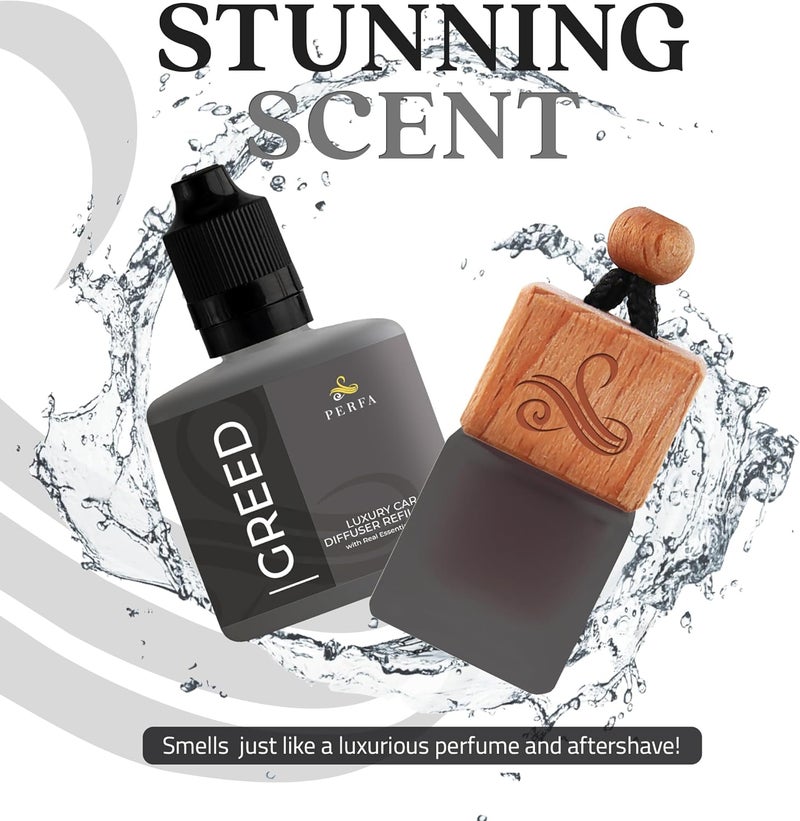 Perfa Creed Gift Set with Refill Bottle - Aventos Perfume Inspired Car Fragrance - Image 5