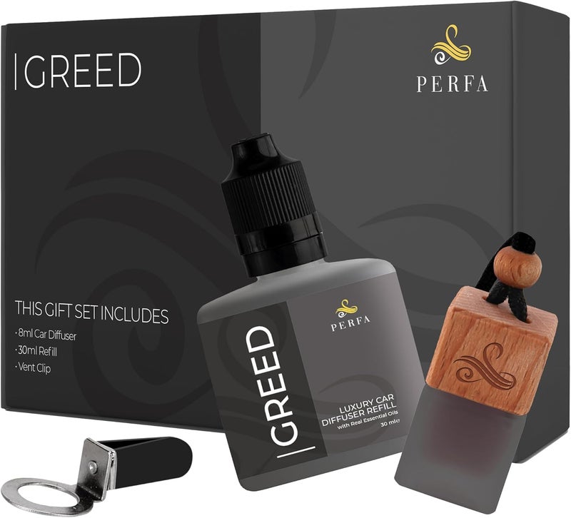 Perfa Creed Gift Set with Refill Bottle - Aventos Perfume Inspired Car Fragrance - Image 1