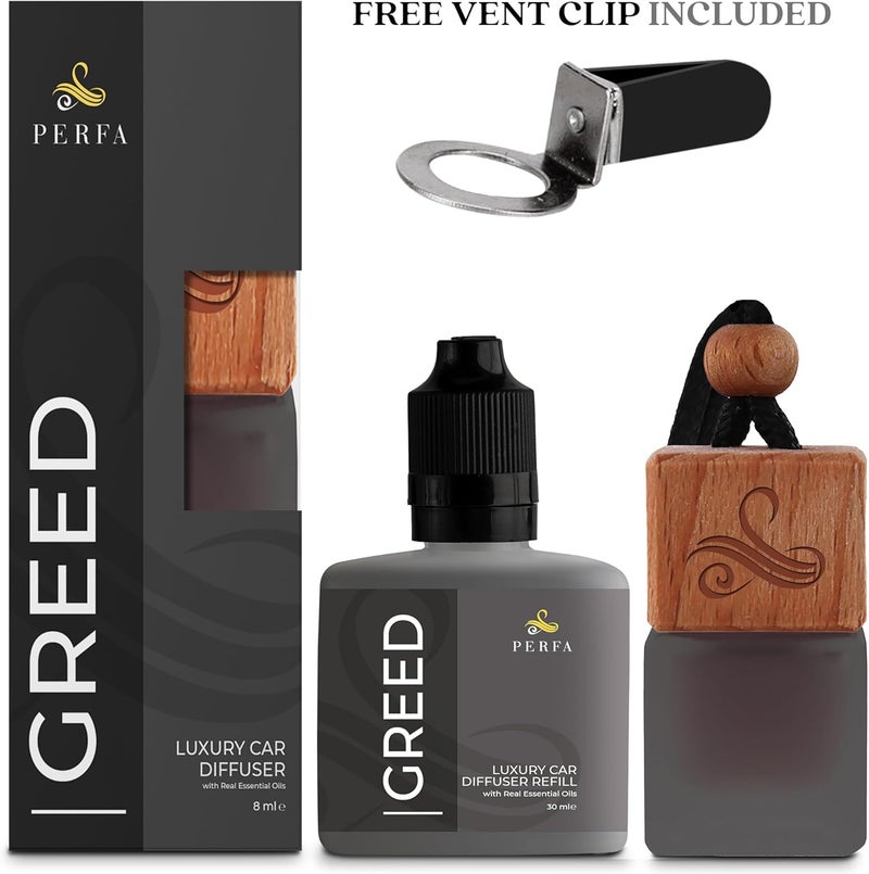 Perfa Creed Gift Set with Refill Bottle - Aventos Perfume Inspired Car Fragrance - Image 3