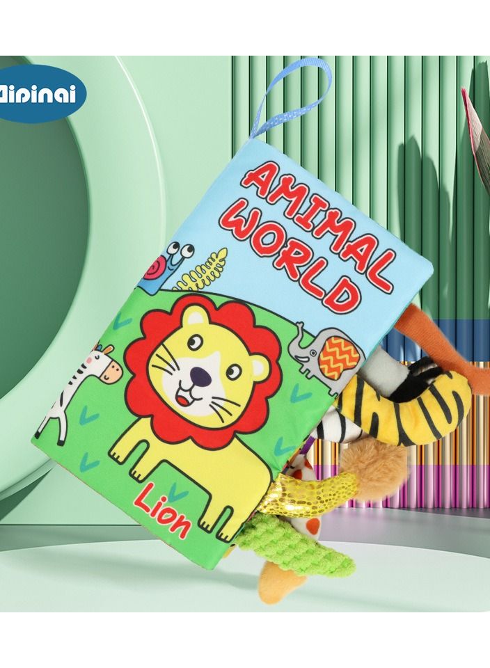 AIPINQI Suitable For Children Aged 0~3 Years Old Can't Tear Up Early Education Toy Books 