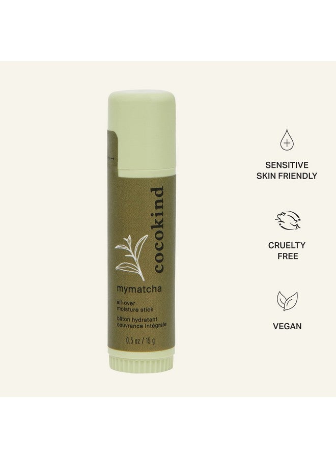 كوكو كايند Mymatcha Allover Moisture Stick بلسم الشفاه وكريم العين للبشرة الجافة، 0.5 أونصة - Image 5