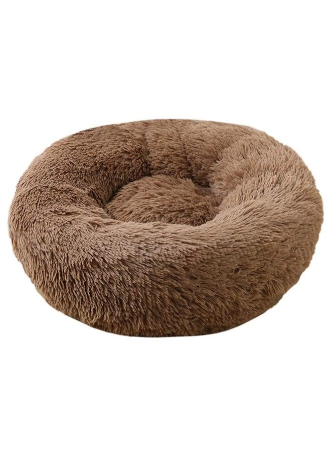 Moro Moro Orthopedic Plush Dog Bed with Soft Fur & Plastic Base – Cozy & Washable Pet Nest
