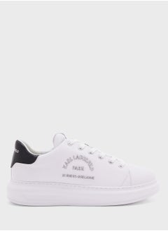 Karl Lagerfeld Kapri Logo Print Lace Up Low Top Sneakers  - Image 1