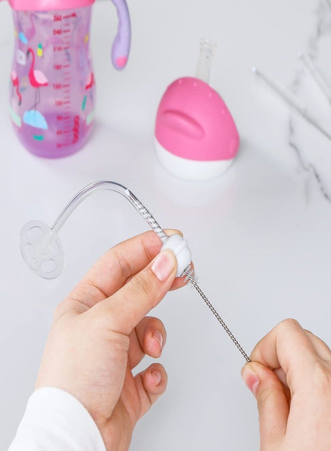 Hiware 9-Piece Straw Cleaner Brush Kit for Stanley - (3-Size) Extra Long Pipe Cleaners, Straw Cleaning Brush for Tumbler, Sippy Cup, Bottle and Tube - Image 4