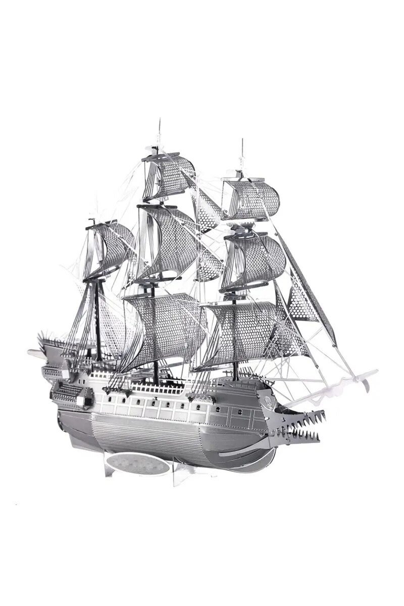 Flying Dutchman Flying Dutchman 3D Metal Puzzle Model Kits DIY Laser Cut Puzzles Jigsaw Toy For Chil