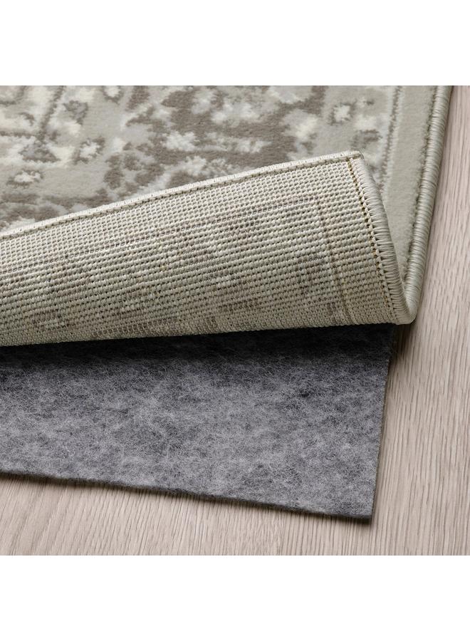 erorex Rug, low pile, light grey, 80x180 cm - Image 4