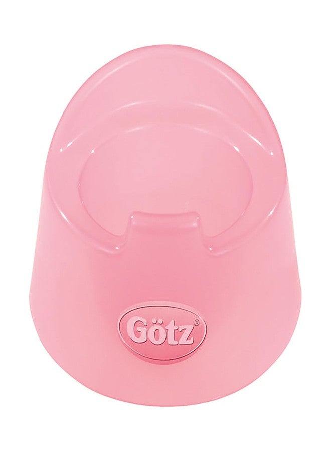 Götz Gotz Basic Boutique Doll Sized Pink Potty for 13" Baby Dolls - Image 1