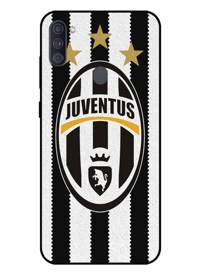 الصيد العين غطاء حماية مطبوع لهاتف سامسونج جالاكسي A11 - شعار يوفنتوس - Image 1