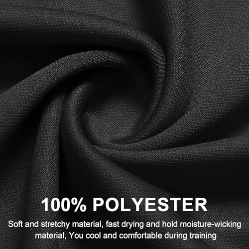 HovSiyla 5 Pack Women Long Sleeve Shirts Running UV Rash Guard Casual Tops Sun Protection Workout Hiking T Shirts for Women Black White Dark-Green Lime Dark-Pink Medium - Image 4