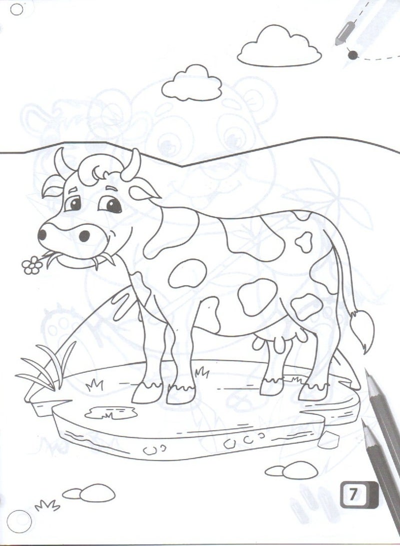 كتابين تلوين الحيوانات للأطفال - Image 4