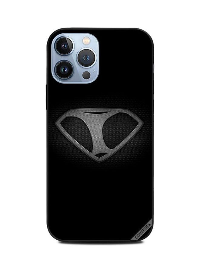 Covernex Apple iPhone 13 Pro Max Protective Case Cover Printed Featuring Alphabet B&w I DESIGN_0119 - Image 1
