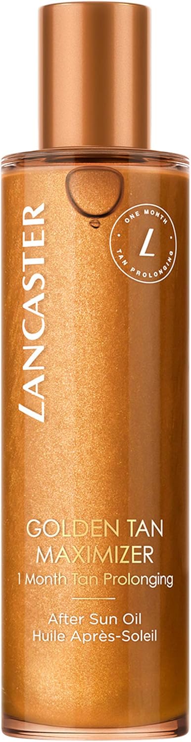 Lancaster Golden Tan Maximizer After Sun Oil 150ml One Month Tan Prolonging Natural Tan Accelerator Soothing Cooling After Sun For Body