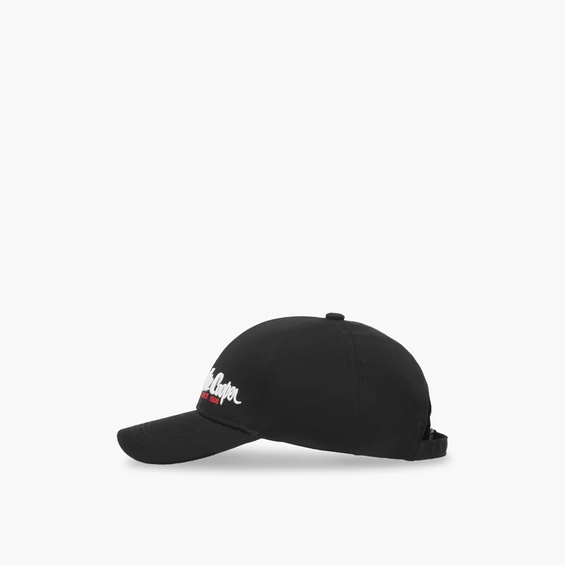 Lee Cooper Lee Cooper Logo Embroidered Cap with Buckled Strap Closure