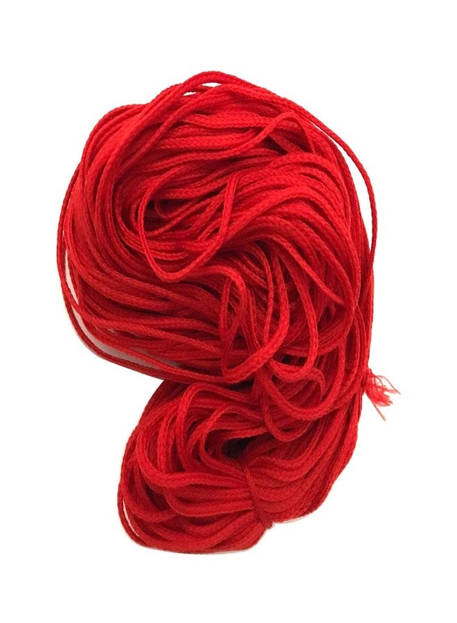 Yashvin Moltadhu Thread for Men Silk Red Dhaga for Pooja and Religious Purpose (25 Meter) Lal Dhaga for Hand Nazar Suraksha | Red Thread for Neck |RC'244 - Image 1