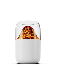 Bluejw Humidifiers For Bedroom Home, Simulated Volcano Cool Mist Humidifiers For Baby Nursery And Plants, 3-In-1 Quiet Air Humidifier, Oil Diffuser And Night Light For Large Room BPA-Free  - Image 1
