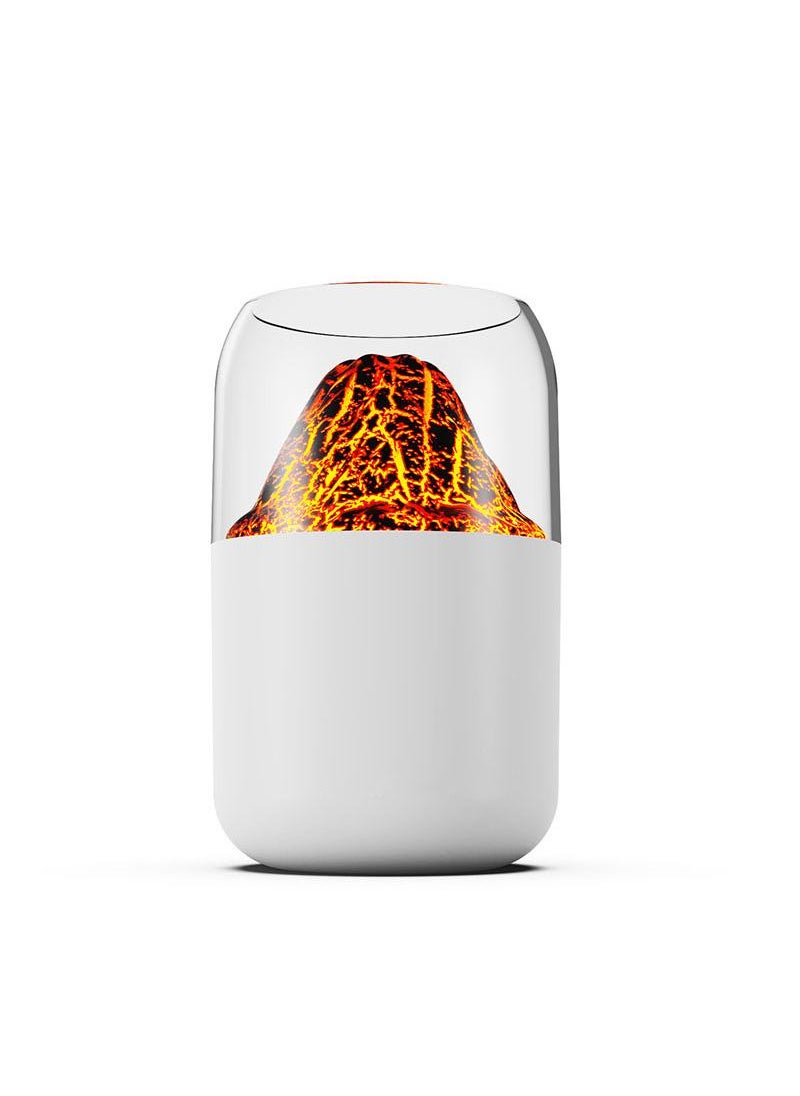 Bluejw Humidifiers For Bedroom Home, Simulated Volcano Cool Mist Humidifiers For Baby Nursery And Plants, 3-In-1 Quiet Air Humidifier, Oil Diffuser And Night Light For Large Room BPA-Free  - Image 1