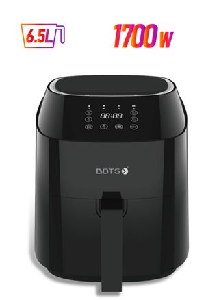 Dots Air Fryer 1700W Power, Spacious Basket,6.5l Digital Touch Control, 7 Preset Functions, Rapid Air Convection - Perfect for Large Meals, Smokeless Cooking - pzsku/Z0E79C904FBB7662F1838Z/45/_/1739862281/c4e6d464-fc8a-474a-9283-201c274aaa47