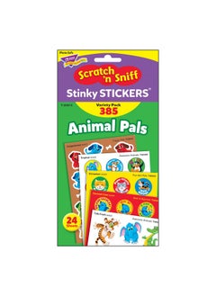 Trend Enterprises Inc. Animal Pals Stinky Stickers Variety Pack 385 Ct.  - Image 4