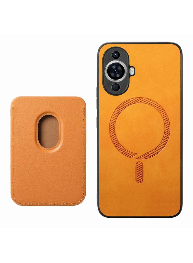 S-TOP Case For Huawei nova 13 Pro Retro Magsafe Card Bag PU Back Cover Phone Case - Image 5