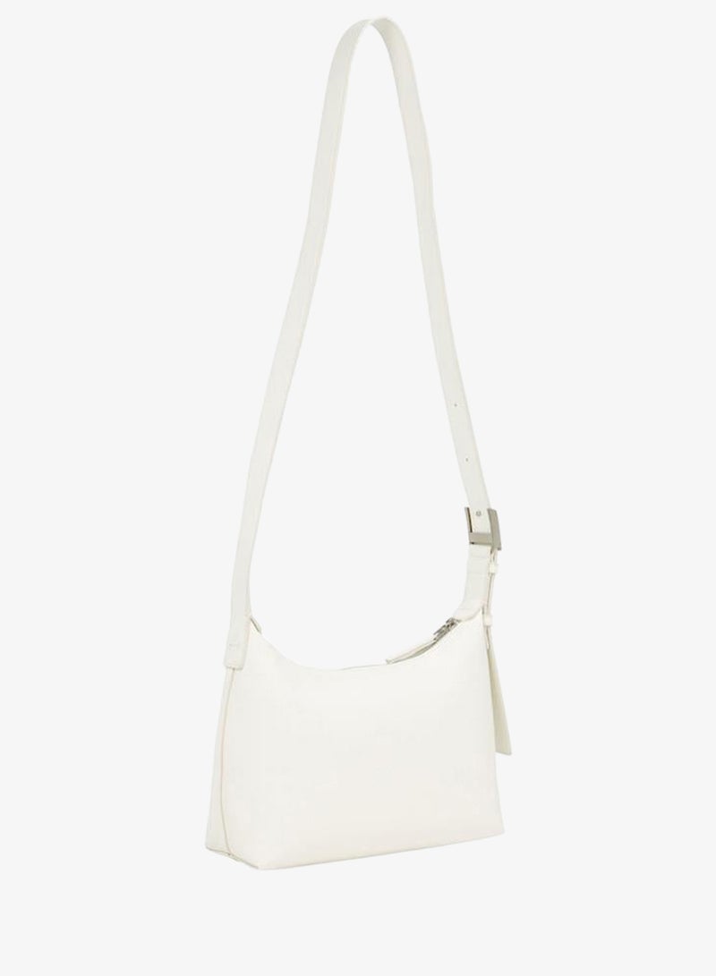 CALVIN KLEIN MEDIUM CROSSBODY BAG WITH HARDWARE STRAP - Image 3