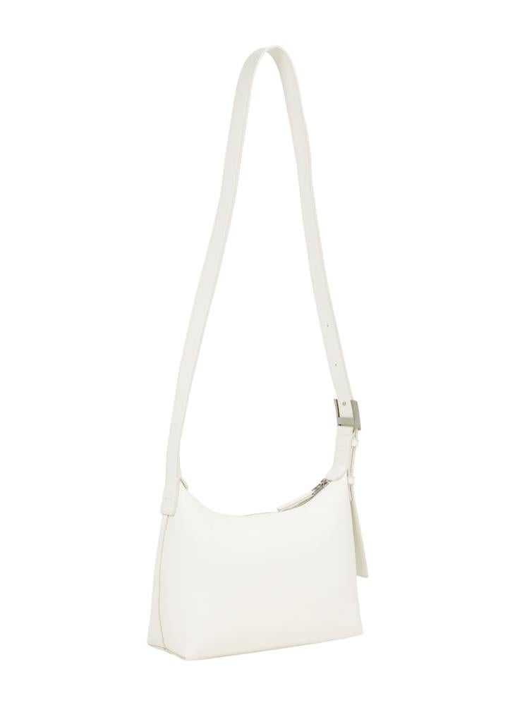 CALVIN KLEIN MEDIUM CROSSBODY BAG WITH HARDWARE STRAP  - Image 2