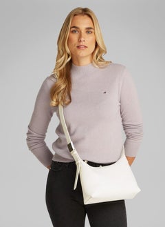 CALVIN KLEIN MEDIUM CROSSBODY BAG WITH HARDWARE STRAP  - Image 5