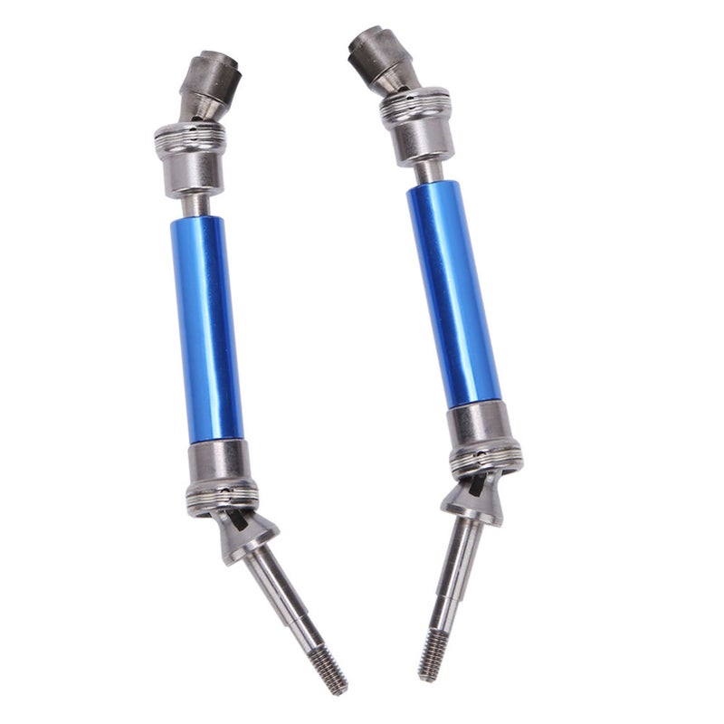 Metal Rear CVD Drive Shaft Set Fit for Traxxas Slash 1/10 RC Car NSV775Dark Blue - Image 1