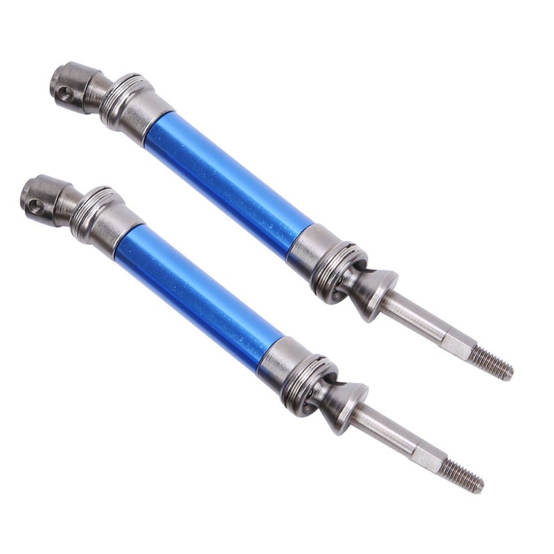 Metal Rear CVD Drive Shaft Set Fit for Traxxas Slash 1/10 RC Car NSV775Dark Blue - Image 4
