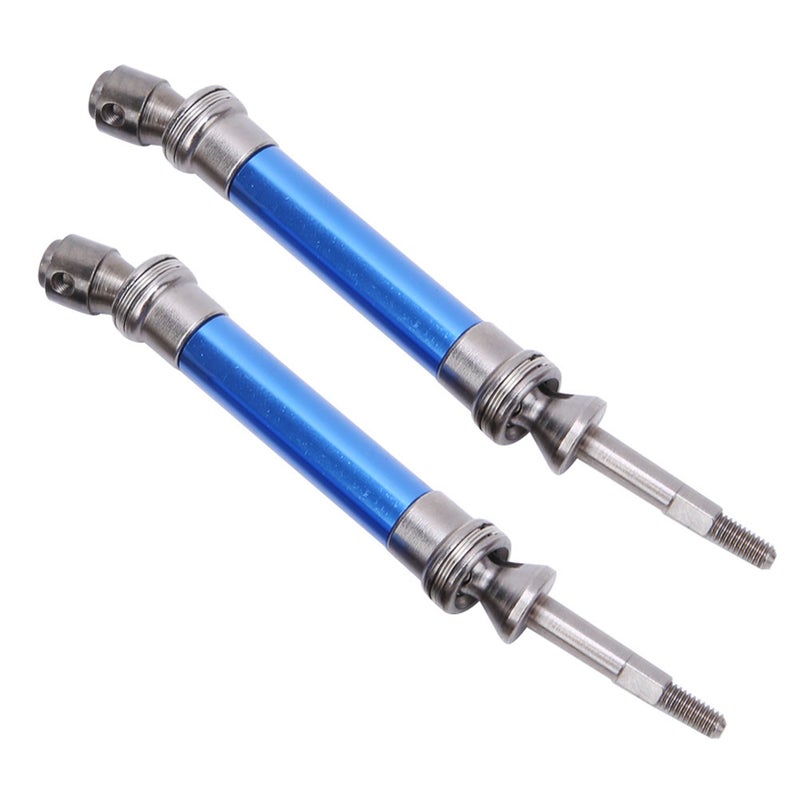 Metal Rear CVD Drive Shaft Set Fit for Traxxas Slash 1/10 RC Car NSV775Dark Blue - Image 2