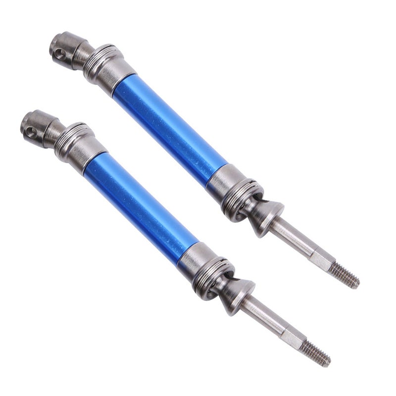 Metal Rear CVD Drive Shaft Set Fit for Traxxas Slash 1/10 RC Car NSV775Dark Blue - Image 3