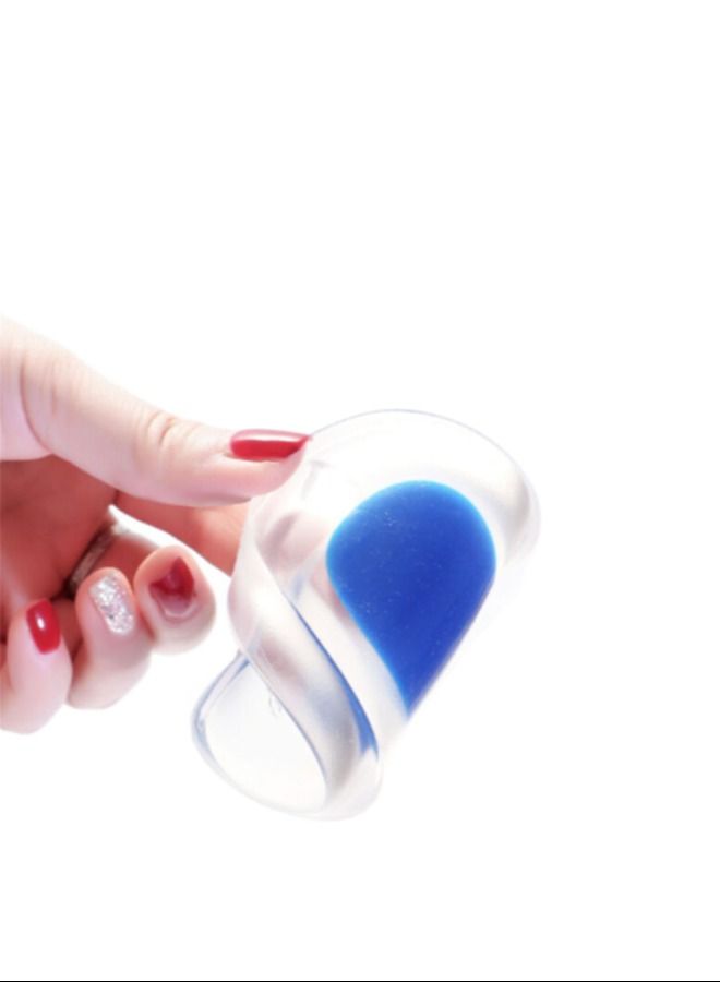 Pair Of 2 Silicone Heel Support Pad Cups - Image 4