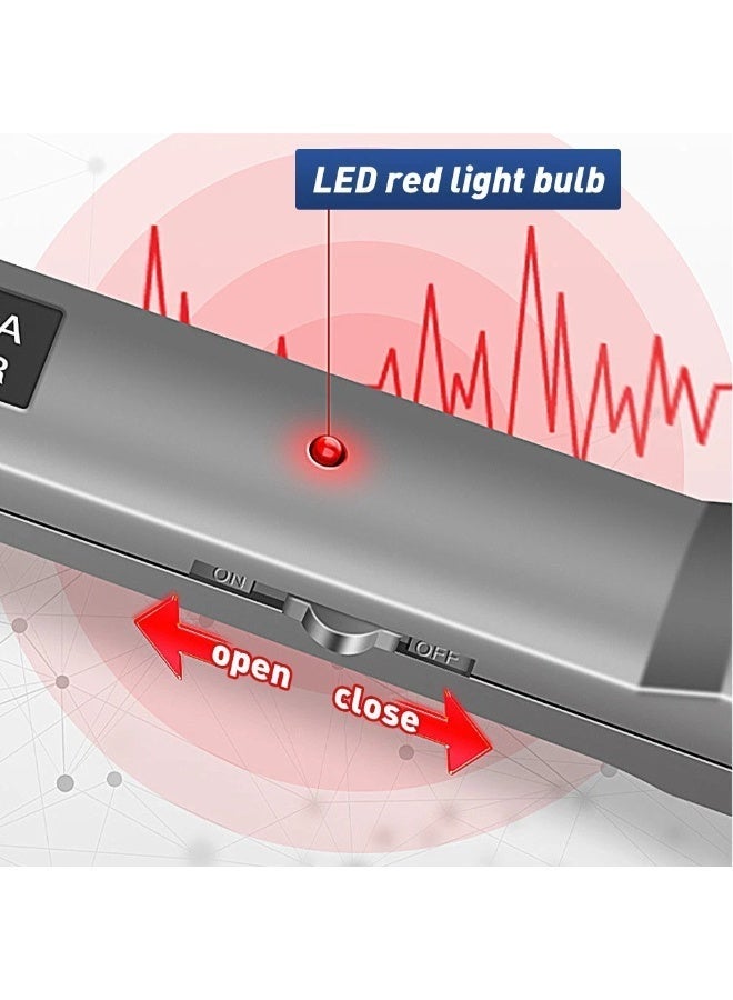 أنينج كاشف المعادن المحمول اليدوي الاحترافي (Pinpointer) | جهاز بحث عن الكنوز والمغامرات الخارجية مع تنبيهات صوتية واهتزازية وحساسية قابلة للتعديل | الرفيق الأمثل للهواة والمبتدئين-جهاز إنذار صوتي واهتزاز-كشف معادن للمغامرات-كاشف معادن للبحث عن الكنوز في البر والبحر - Image 4