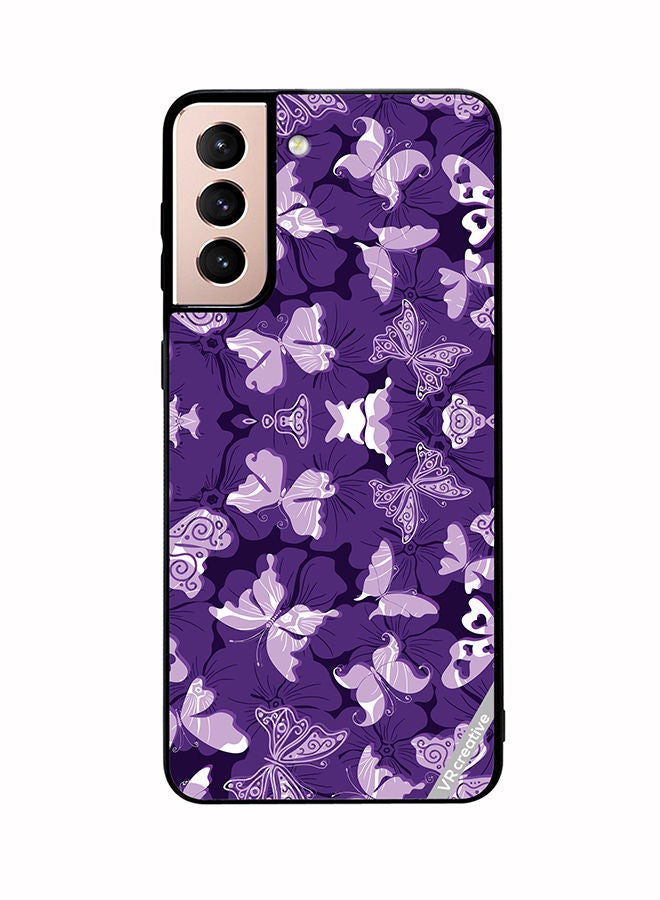 VR CREATIVE Protective Case Cover For Samsung Galaxy S21 5G Mix Pattern Design Multicolour - Image 1