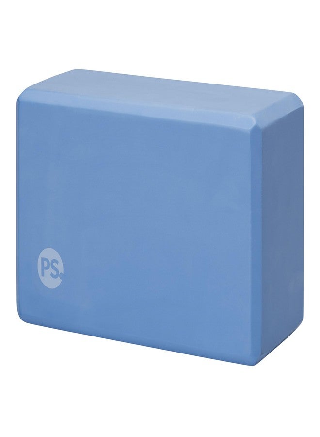 POPSUGAR Yoga Block (Solid, Periwinkle, 4” x 6” x 9”), Lightweight Foam Block for Deep Stretches, Supportive Workout Sessions, Must-Have Yoga Essentials & Gym Accessories for Women and Men - Image 1