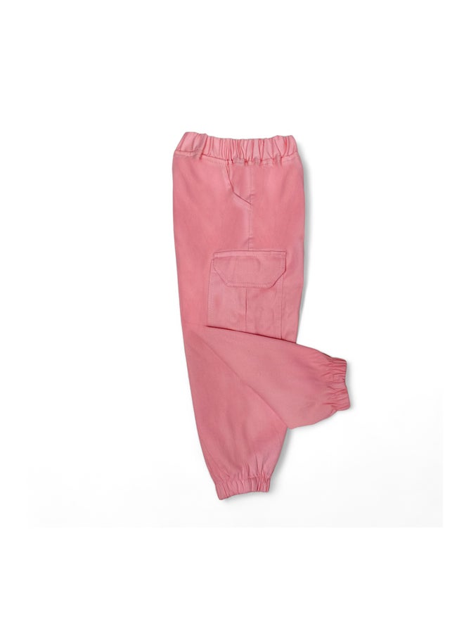 BabyShoora Baby two-piece set of pants + sweatshirt and cape - Image 5