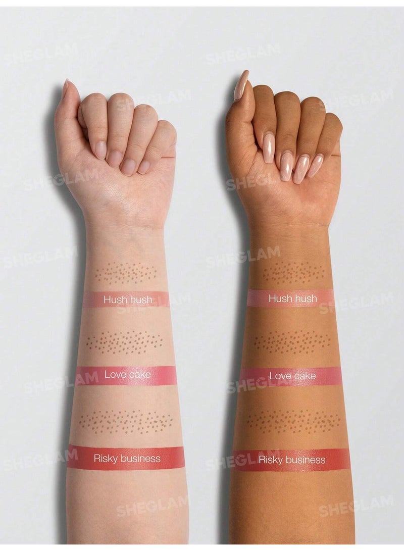 SHEGLAM Sunspell Freckle & Flush Pen-Love Cake Stamp Freckle Pen Tint Liquid Blush Smooth Long-Lasting Smudge-Proof Sweat-Proof Multi-Use Combo Love Cake - Image 5