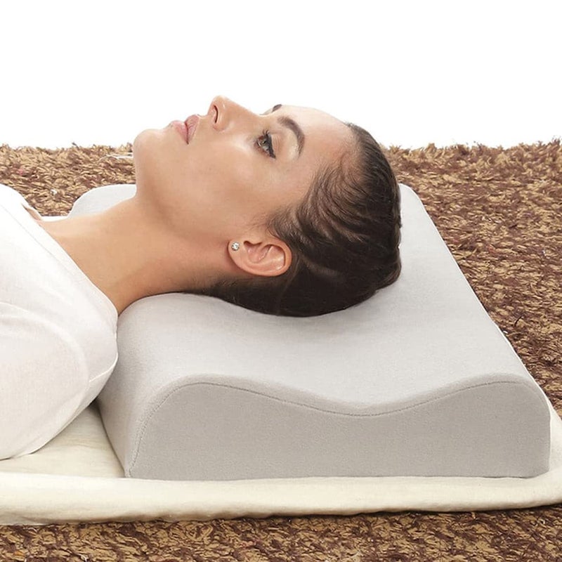 Romsons Orthopedic Cervical Pillow Contoured |Relieves Back, Nack and Shoulder Pain | Spine Alignment (Universal) - Image 1