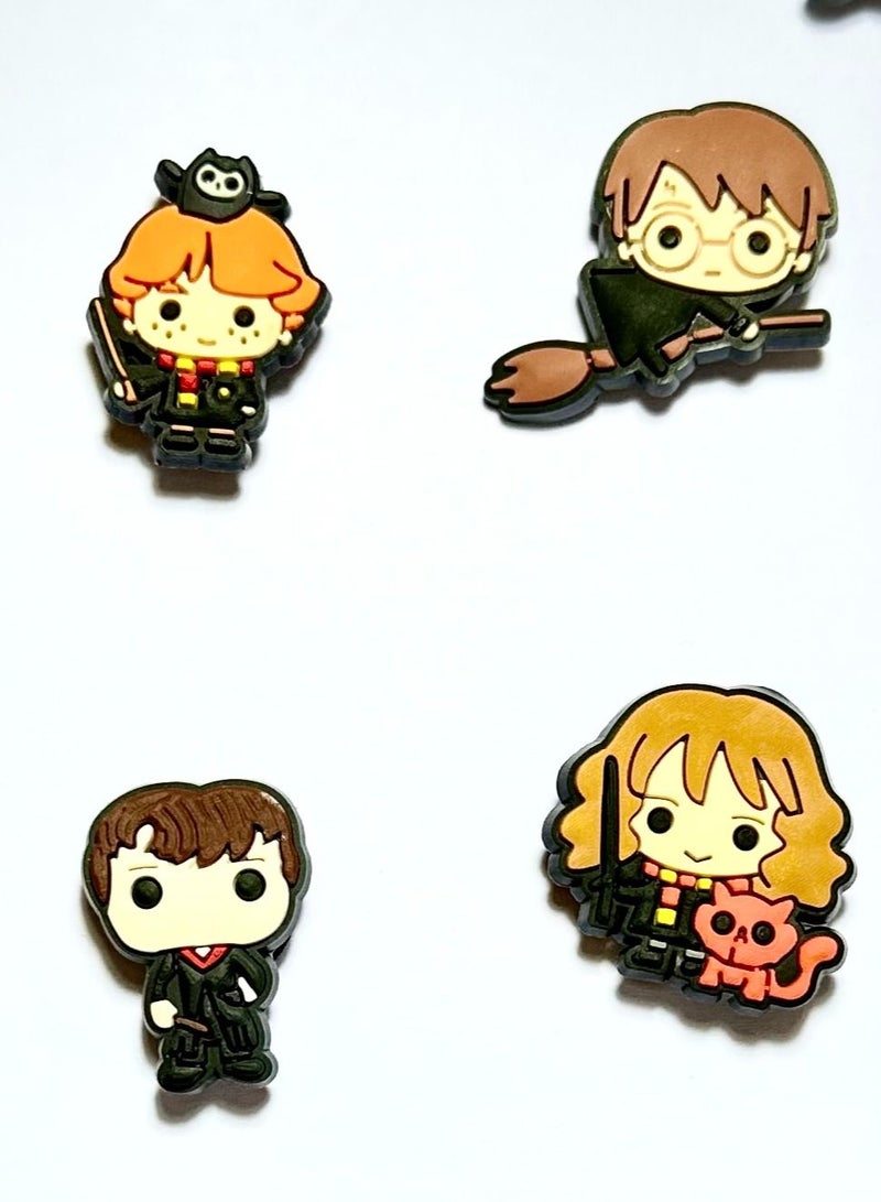 17 قطعة زينة أحذية هاري بوتر جيبيتز لأحذية كروكس شبشب وسوار معصم صغير - Image 5