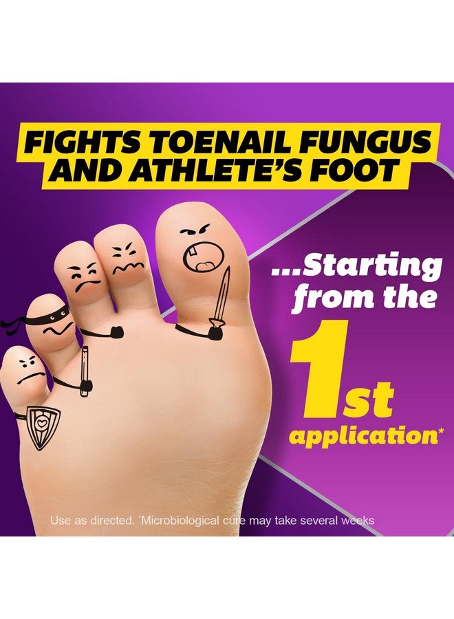 SILKA Max Strength Antifungal Liquid for Toenail Health with Brush Applicator, Results in 1 Week, Nail Fungus Treatment for Damaged Toenails, Athlete's Foot Treatment, Tolnaftate 1% 0.45 Fl Oz - Image 2