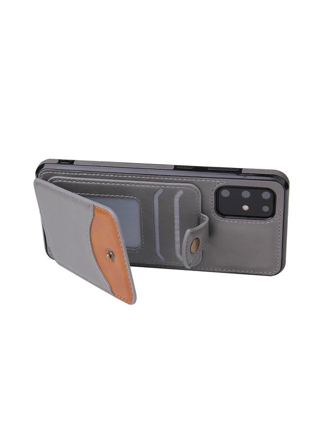 اس-توب جراب لهاتف Samsung Galaxy S20+ مصنوع من الجلد الناعم وحقيبة محفظة وحافظة هاتف - Image 3