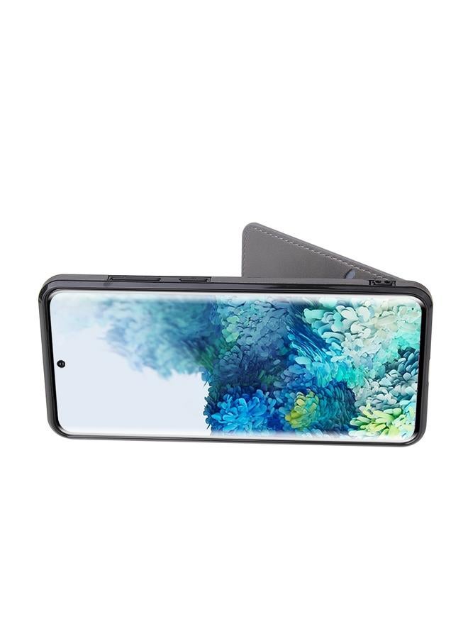 اس-توب جراب لهاتف Samsung Galaxy S20+ مصنوع من الجلد الناعم وحقيبة محفظة وحافظة هاتف - Image 4