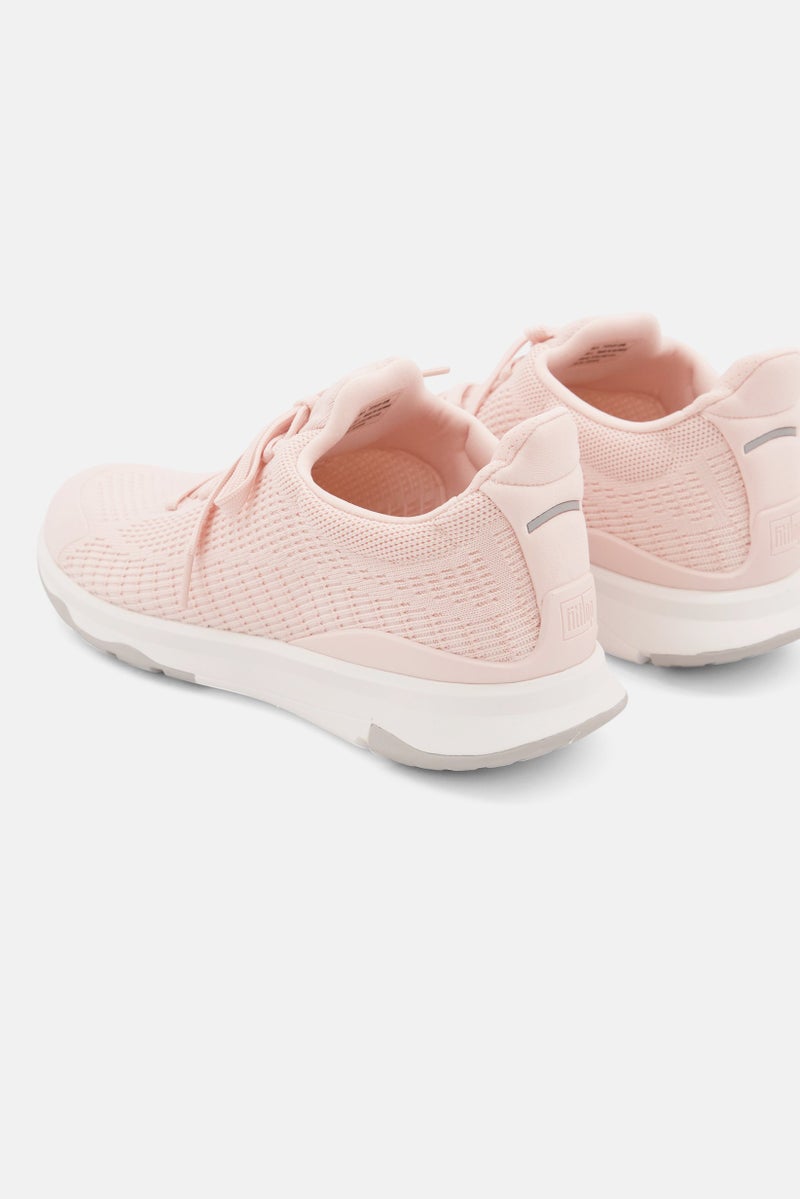 FitFlop أحذية رياضية نسائية من فيتامين FFX مزودة بحبكة ورباط، وردي - Image 2