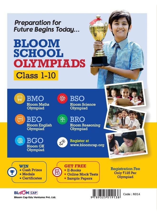 Bloom CAP Mathematics Olympiad Class 4  - Image 2