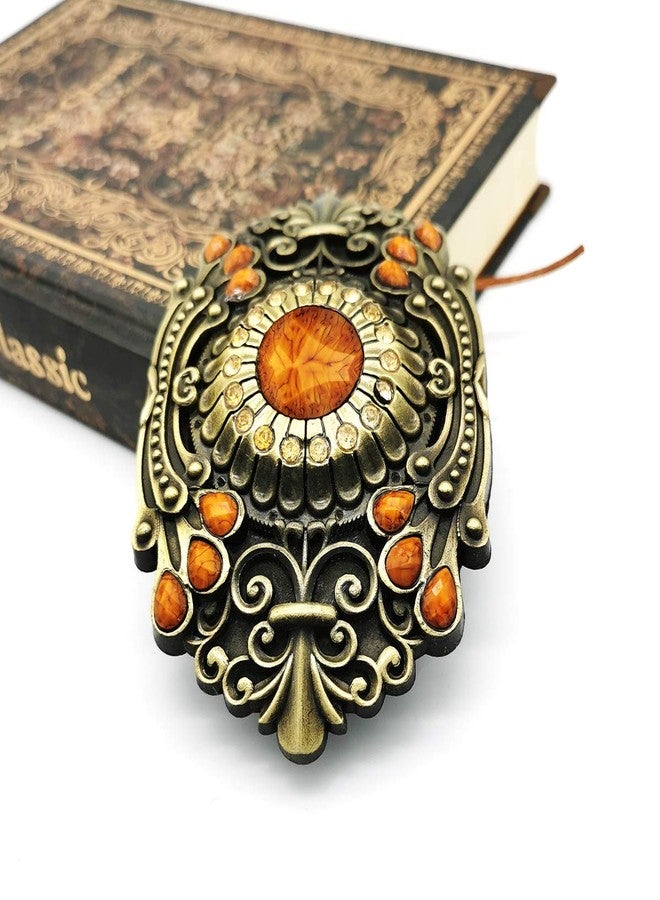 YOQUCOL Native American Belt Buckle Bronze Bohemian Indian Style Belts Buckle For Men - Image 5