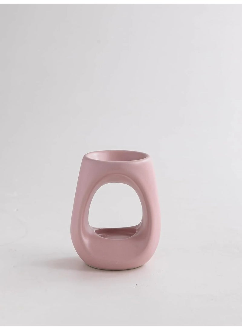 Home auraa Whiffs Oil Burner Ceramic | Elegant Aromatherapy Diffuser for Essential Oils & Wax Melts | Ideal for Home, office or living space - Image 2