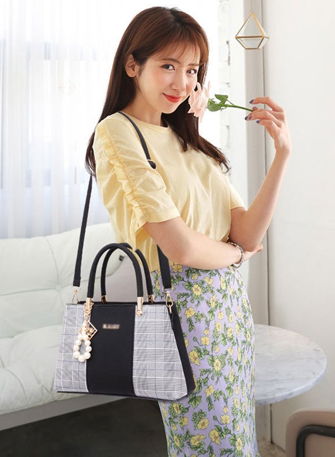 DUNISO Women's Fashion Handbag Faux Leather Crossbody Bag For Women Large Capacity Tote Bags Top Handle Satchel Fashionable Travel Shoulder Bag For Ladies - Image 2