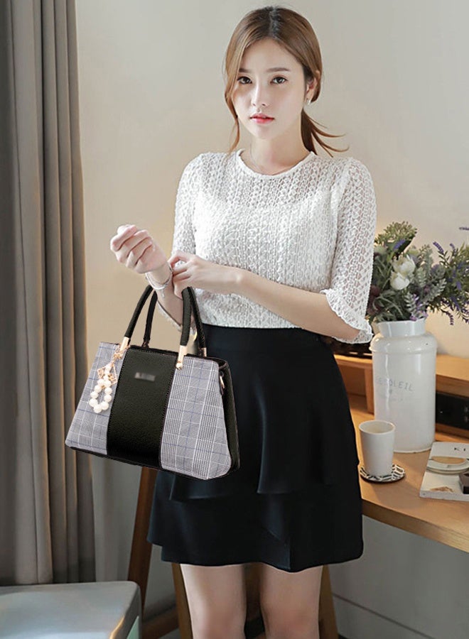 DUNISO Women's Fashion Handbag Faux Leather Crossbody Bag For Women Large Capacity Tote Bags Top Handle Satchel Fashionable Travel Shoulder Bag For Ladies - Image 5