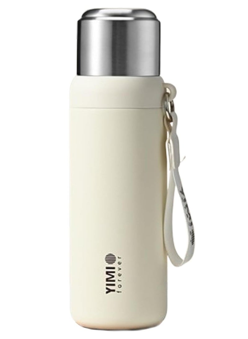 TYCOM - Thermal Insulated Water Bottle 600 ML Stainless Steel Double Wall Vacuum insulated Water Bottles for Hot Cold Water Gym Bottle Flask Bottle - Image 1
